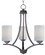 Deven Three Light Chandelier in Oil Rubbed Bronze (16|20033SWOI)