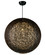 Bali One Light Outdoor Pendant in Chocolate (16|14407CHWT)