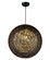 Bali One Light Outdoor Pendant in Chocolate (16|14405CHWT)