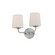 Bristol Two Light Wall Sconce in Satin Nickel (16|12092SWSN)