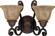 Symphony Two Light Wall Sconce in Oil Rubbed Bronze (16|11247SAOI)