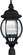 Crown Hill Four Light Outdoor Pole/Post Lantern in Black (16|1038BK)