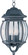 Crown Hill Three Light Outdoor Hanging Lantern in Black (16|1036BK)