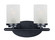 Corona Two Light Bath Vanity in Black (16|10212FTBK)