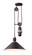 Tucson One Light Pendant in Oil Rubbed Bronze / Weathered Wood (16|10090OIWWD)