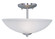 Logan Two Light Semi-Flush Mount in Satin Nickel (16|10042FTSN)