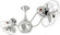 Vent-Bettina 42''Ceiling Fan in Polished Chrome (101|VBCRMTL)