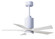 Patricia-5 42'' Ceiling Fan in Gloss White (101|PA5WHMWH42)