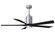 Patricia-5 60'' Ceiling Fan in Brushed Nickel (101|PA5BNBK60)