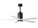 Patricia-5 52'' Ceiling Fan in Matte Black (101|PA5BKMWH52)