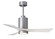 Patricia-3 42'' Ceiling Fan in Brushed Nickel (101|PA3BNMWH42)