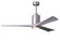 Patricia-3 60'' Ceiling Fan in Brushed Nickel (101|PA3BNBW60)
