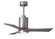 Patricia-3 42'' Ceiling Fan in Brushed Nickel (101|PA3BNBW42)