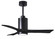 Patricia-3 42'' Ceiling Fan in Matte Black (101|PA3BKBK42)