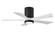 Irene-5HLK 42'' Ceiling Fan in Matte Black (101|IR5HLKBKMWH42)