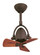 Diane 16'' Ceiling Fan in Textured Bronze (101|DITBWD)