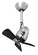Diane 16'' Ceiling Fan in Polished Chrome (101|DICRWDBK)