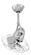 Diane 13'' Ceiling Fan in Polished Chrome (101|DICRMTL)