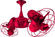 Duplo-Dinamico 36''Ceiling Fan in Red (101|DDREDWD)