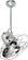 Bianca Direcional 13'' Ceiling Fan in Polished Chrome (101|BDCRMTL)