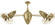 Ar Ruthiane Ceiling Fan in Polished Brass (101|ARPBMTL)