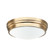 FRESH COLONIAL Two Light Ceiling Mount in Aged Gold Brass (423|X46402AG)