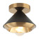 Velax One Light Ceiling Mount in Matte Black (423|X06801MBAG)