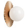 Modern Ruff One Light Wall Sconce/Ceiling Mount in Matte Gold (423|WX83111MGOP)