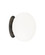 Mayu One Light Wall Sconce/Ceiling Mount in Black (423|WX12101BKOP)
