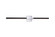 Lineare LED Wall Sconce in Matte Black & Chrome (423|W64736MBCH)
