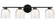 Derbishone Four Light Wall Sconce in Black (423|W60704BKCL)