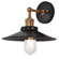 BULSTRODE'S WORKSHOP One Light Wall Sconce in Aged Gold Brass (423|W46111AGBK)