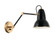 Buzz One Light Wall Sconce in Black (423|S08421AGBK)