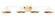 Velax Four Light Wall Sconce in White (423|S06804WHAG)