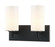 Candela Two Light Wall Sconce in Matte Black (423|S04902MBOP)