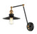 Brixson One Light Wall Sconce in Aged Gold Brass & Black (423|S01211AGBK)