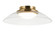 LUNA LED Flush Mount in Aged Gold Brass (423|M16411AGCL)