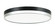 Tone LED Flush Mount in Black & Chrome (423|M15302BKCH)