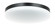 Orion LED Flush Mount in Black (423|M12001BK)