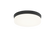 Circian LED Flush Mount in Matte Black (423|M10901MB)