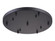 Multi Ceiling Canopy (Line Voltage) Ceiling Canopy in Black (423|CP0107BK)
