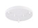 Multi Ceiling Canopy (Line Voltage) Ceiling Canopy in White (423|CP0103WH)