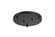 Multi Ceiling Canopy (Line Voltage) Canopy in Black (423|CP0103BK)