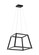 Carlington LED Chandelier in Matte Black (423|C81316MB)