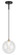 Magma One Light Pendant in Clear (423|C81021CL)