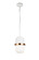 Tillie One Light Pendant in White (423|C73801WHOP)