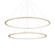 Victoria LED Pendant in Brushed Gold (423|C66172BG)