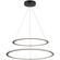 VICTORIA LED Pendant in Black (423|C66156BK)