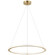 Victoria LED Pendant in Brushed Gold (423|C66124BG)