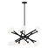 Matchstix 14 Light Chandelier in Black (423|C64614BKOP)